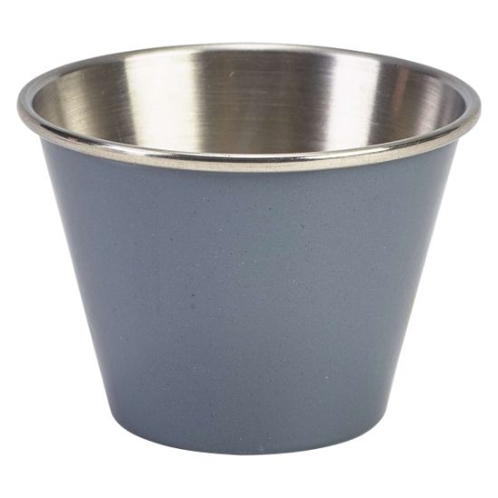Ramekin 2.5oz St/St Grey