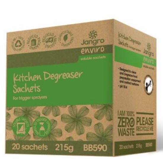 JANGRO ENVIRO KITCHEN DEGREASER SACHETS FOR TRIGGER SPRAYER(20)