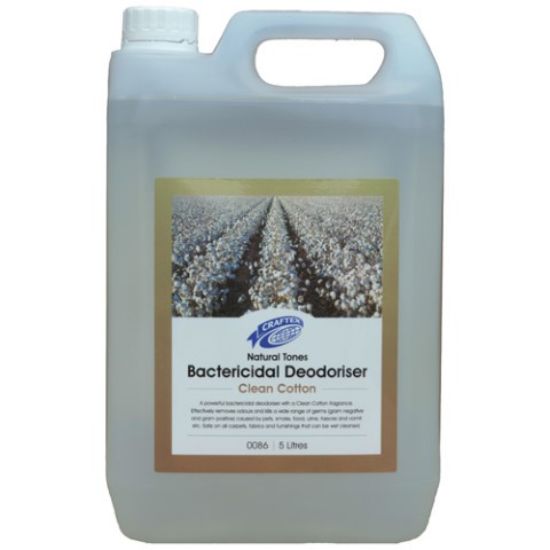 Craftex Bactericidal Deodoriser Clean Cotton 5ltr