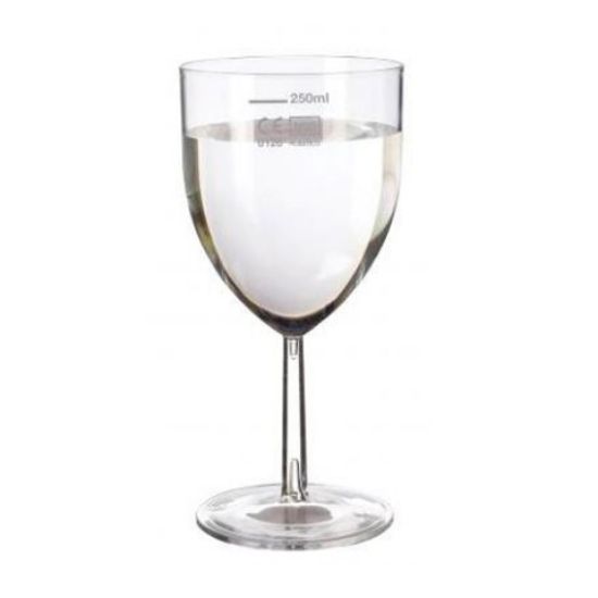Clarity Polycarbonate Wine Glass L@250ml