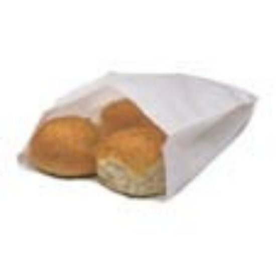 Paper Bag 10x10" Kraft White (1000) *s