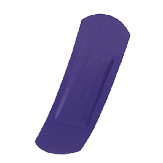 Washproof Plasters 7.5x2.5cm Blue (100)