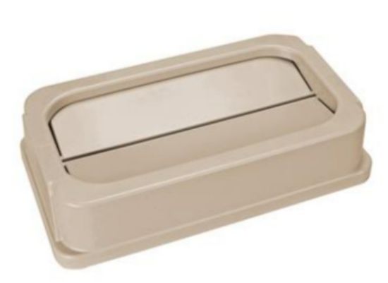 Drop Shot Lid Beige For Wall Hugger Bin Base