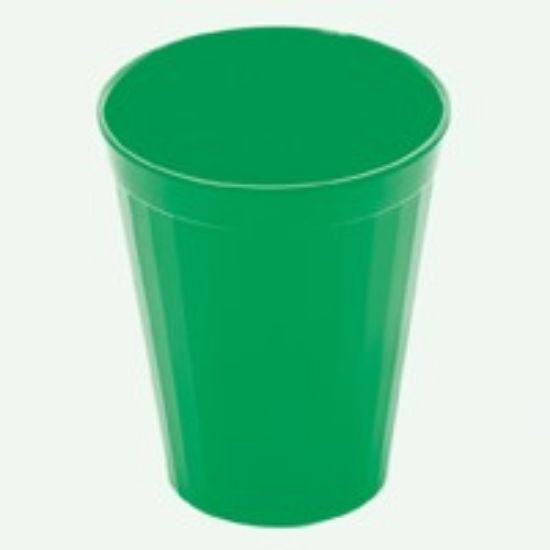 Polycarb Fluted Tumbler 7oz Green (12)