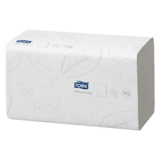 Tork Advanced Hand Towel Z/Z Fold Flushable 2ply (Case of 3750)