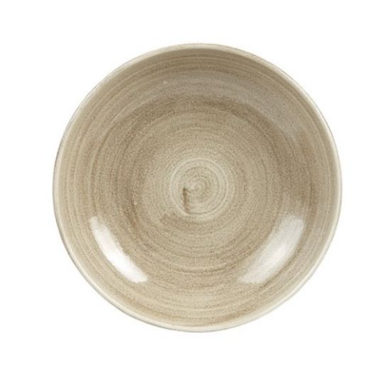 STONECAST COUPE BOWL 9.75" PATINA ANTIQUE TAUPE (12)
