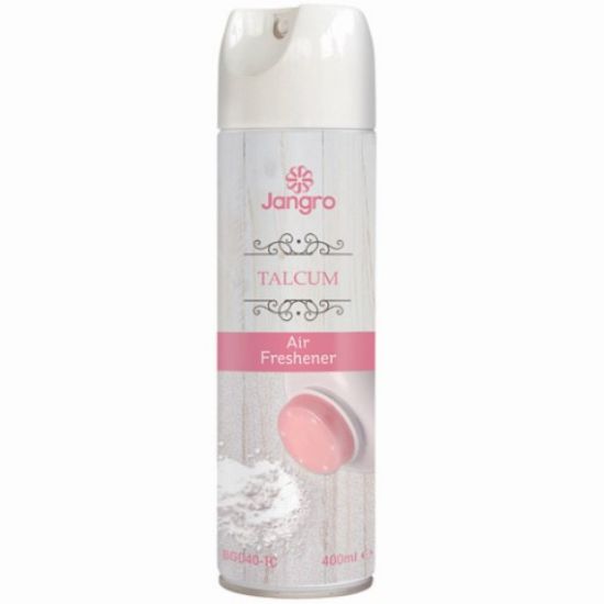 Jangro Airfreshener Aerosol 400ml Talcum