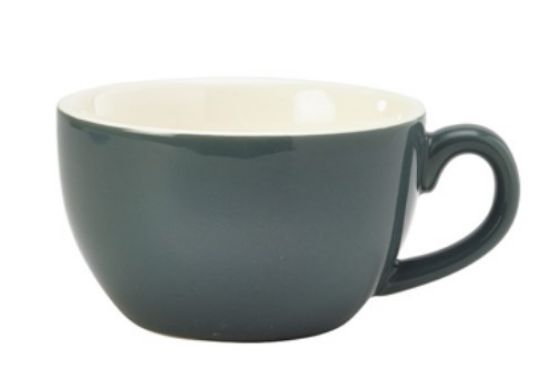 Bowl Shaped Coffee Cup Grey 25cl / 8.75oz (Case of 6)