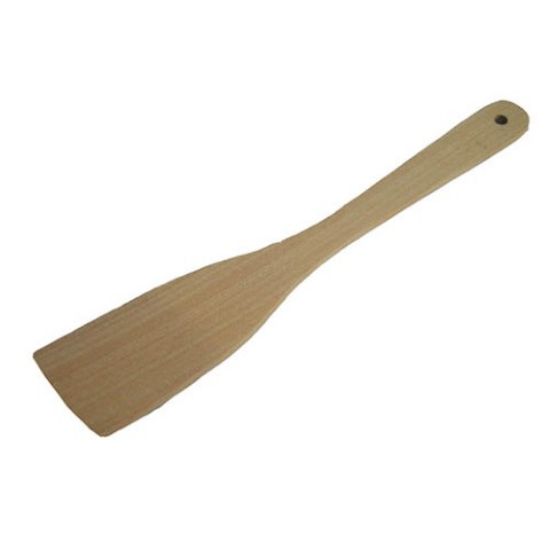 Spatula Shaped Wood Beech 12" 30.5cm