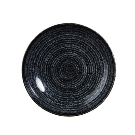 STUDIO PRINTS COUPE BOWL 18.2 CM 7.25" CHARCOAL BLACK (12)