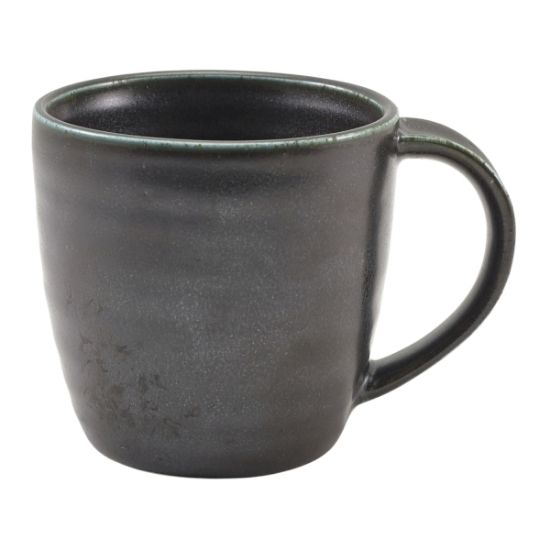 Terra Porcelain Cinder Black Mug 30cl/10.5oz (6)