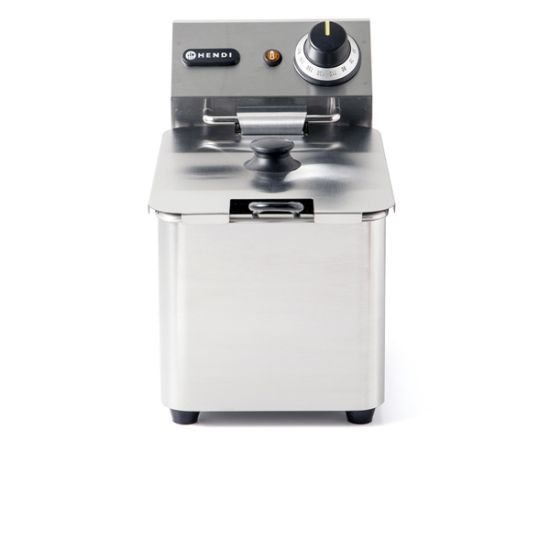 Hendi Single Tank Tabletop Electric Fryer 4ltr With One Year Warranty