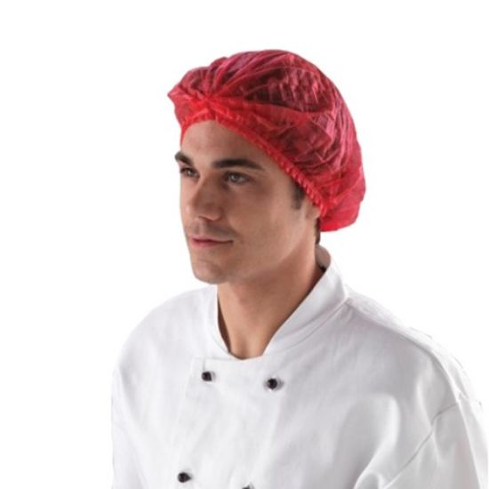 Double Stitched Mob Cap Red (1x100)