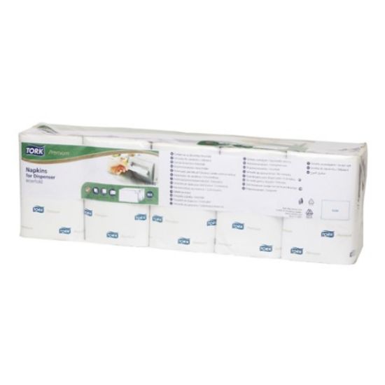 Tork Xpressnap Extra Soft Dispenser Napkin 2ply B2 Fold White (Pack of 1000)