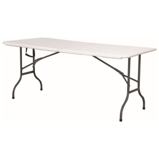 Plastic Centre Folding Trestle Table 1800x750x740mm *s