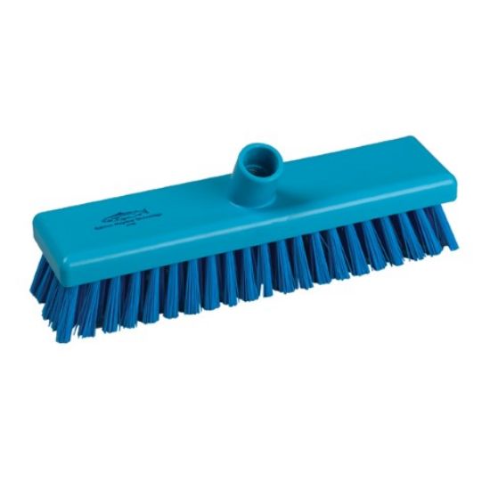 Very Stiff Deck Scrub Blue