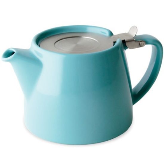 Stump Teapot 13oz Turquoise