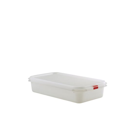 Genware Polypropylene Gastronorm Container GN 1/3 65mm 2.8ltr