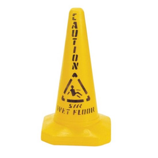 CAUTION CONE 21" YELLOW