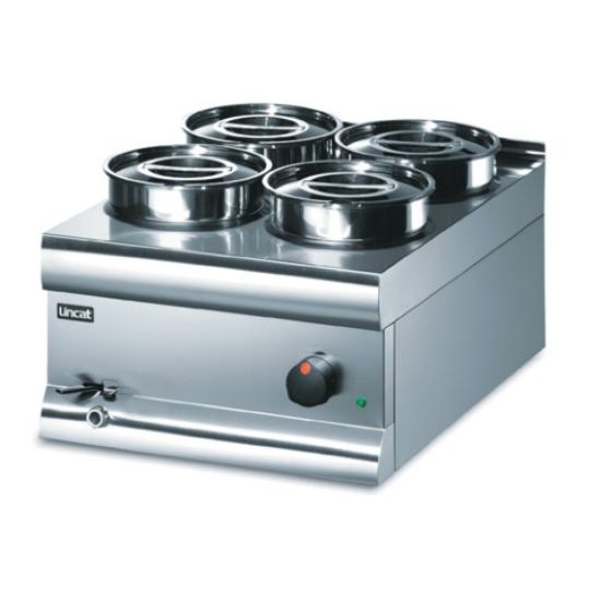 LINCAT BS4W BAIN MARIE 4 POT WET HEAT