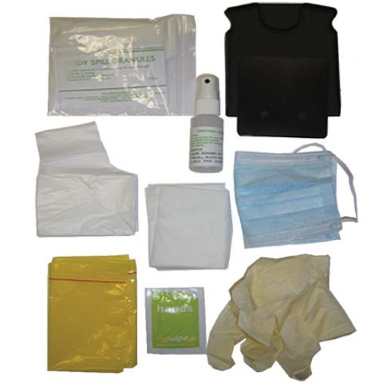 Body Fluid Spill Kit With Plastic Scoop