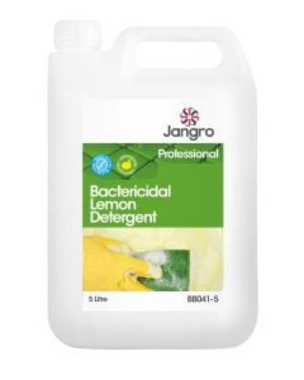 Jangro Bactericidal Lemon Detergent 5ltr