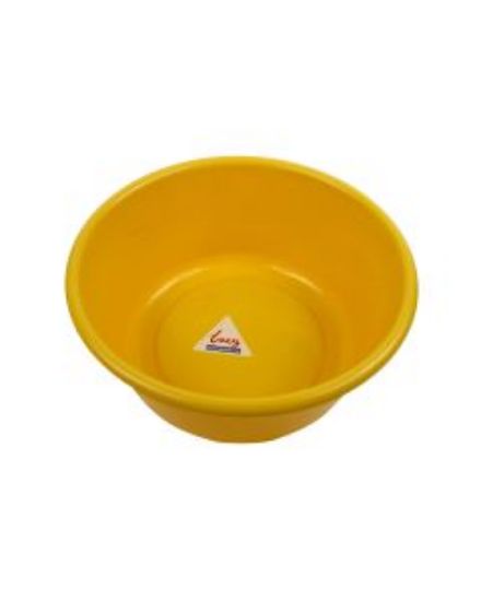 Washing Up Bowls 14" Round Yellow (9ltr)