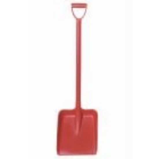 Jangro Heavy Duty D-Gripo Hygiene Shovel Red