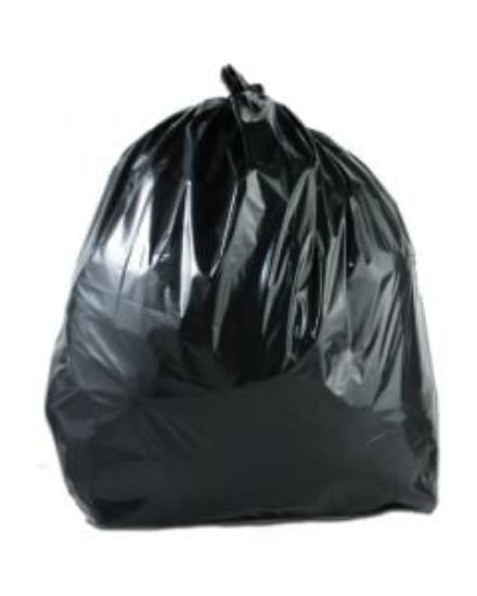 Jangro Refuse Sacks Medium Duty 18x33x38" Black 120l / 18kg (200)