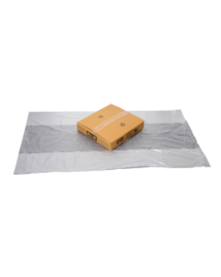 Wheelie Bin Liners (Heavy Duty) 30" X 45" X 54" Clear (Bimodal) 240l (100)