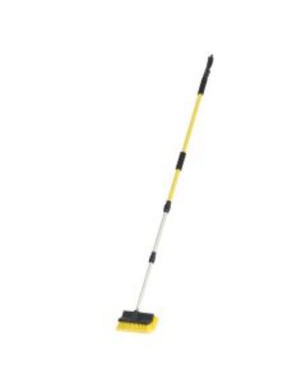Water Fed Triple Super-Flow Telescopic Brush And Handle