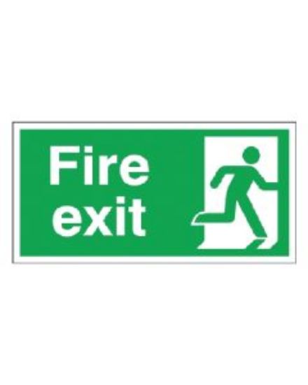 Final Fire Exit Sign 150x300 S/A