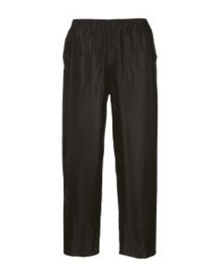 Classic Adult Rain Trousers Black L
