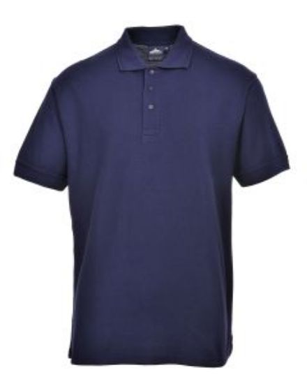 NAPLES POLO SHIRT NAVY MENS 2XL