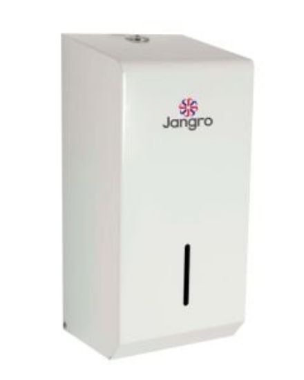 Jangro Bulk Pack Dispenser White Metal