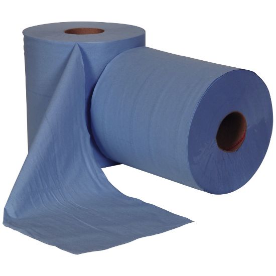 Centrefeed Blue Roll Embossed 150mtr 2ply (Case Of 6)