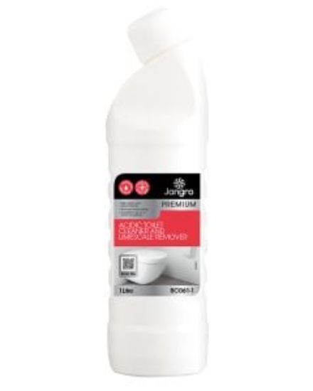 Jangro Premium Acidic Toilet Cleaner And Limescale Remover 1ltr **LQ**