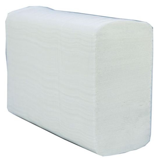 Contract Hand Towel Z Fold 1 Ply White (Case of 3000)