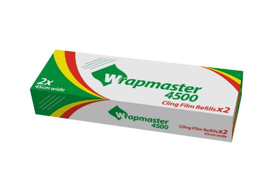Wrapmaster Cling Film 45cm 500mtr (Case Of 2)