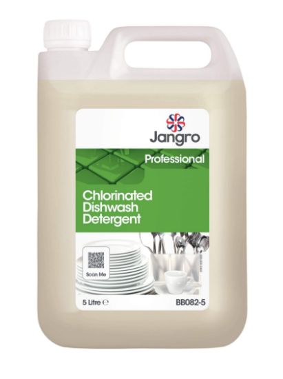 Jangro Chlorinated Dishwash Detergent 5ltr (Case Of 2) **DG**