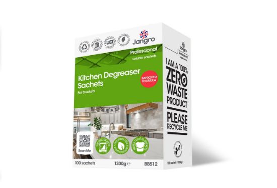 Jangro Enviro Kitchen Degreaser Sachets For Buckets (100)