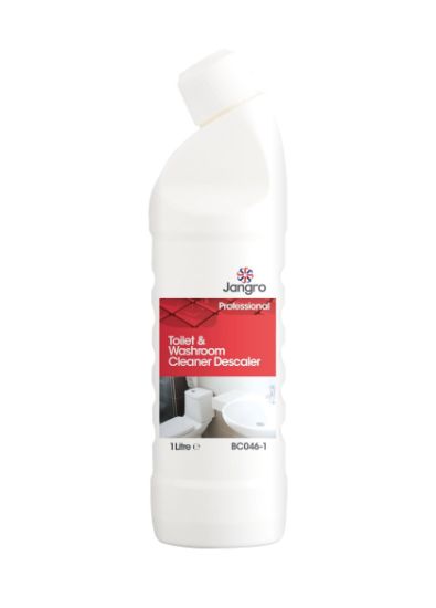 Jangro Toilet & Washroom Cleaner Descaler 1ltr **LQ**