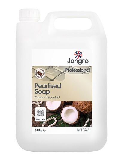 Jangro Pearlised Hand Soap Coconut Scented 5ltr