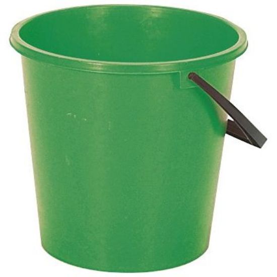 Round Bucket 2 Gallon 7.5l Green
