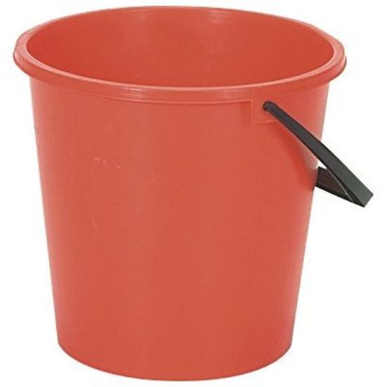 Round Bucket 2 Gallon 7.5ll Red