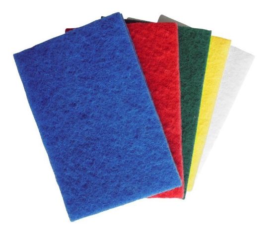 Jangro Contract Scourer White 22 X 15cm (Case Of 50)