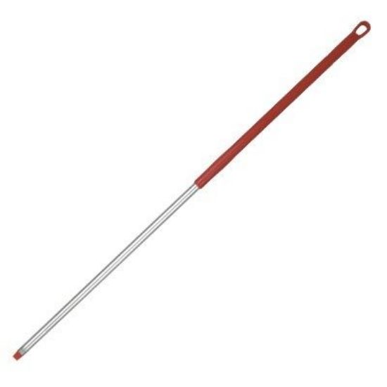 Hygiene Aluminium Handle 1535mm Red