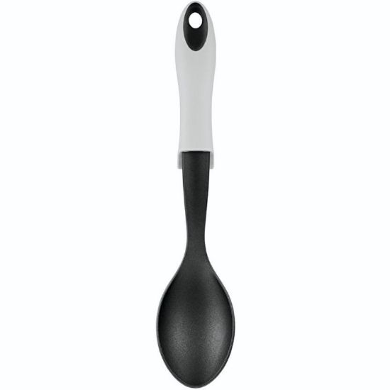 Soft Grip Solid Spoon Black *s