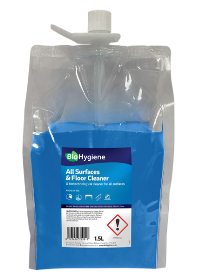 Bio Hygiene Dosing Pouch For All Surface And Floor Cleaner 1.5ltr (Case Of 2)