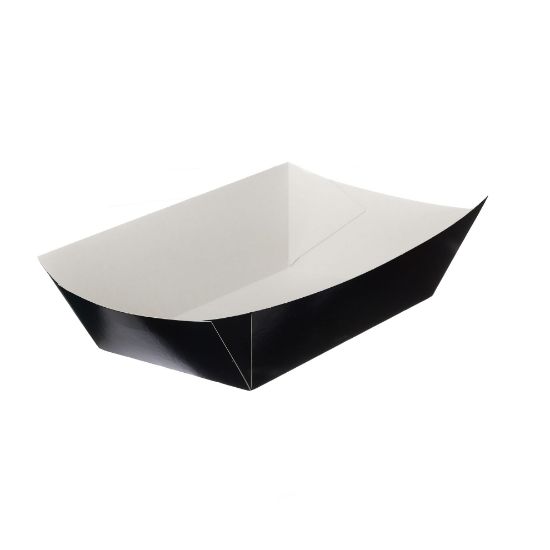 BLACK FOLDED BOARD TRAY LARGE 57X97X170 (CASE OF 500)